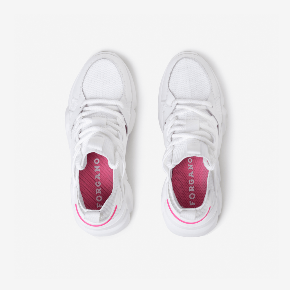 Gano Z Nursing Sneaker V3 - White Rose